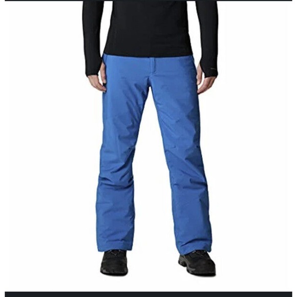 Columbia Men's Shafer Canyon Waterproof Snow Pants Size Small Blue NEW